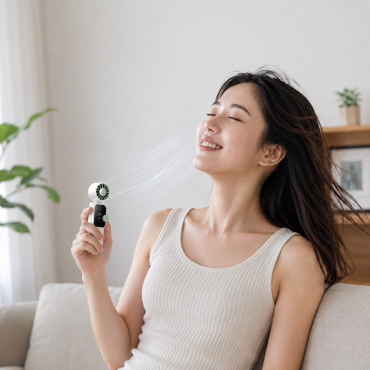 【2026次世代】航空級ポータブルクーラー | 瞬間冷却・199段階風量・4000mAh